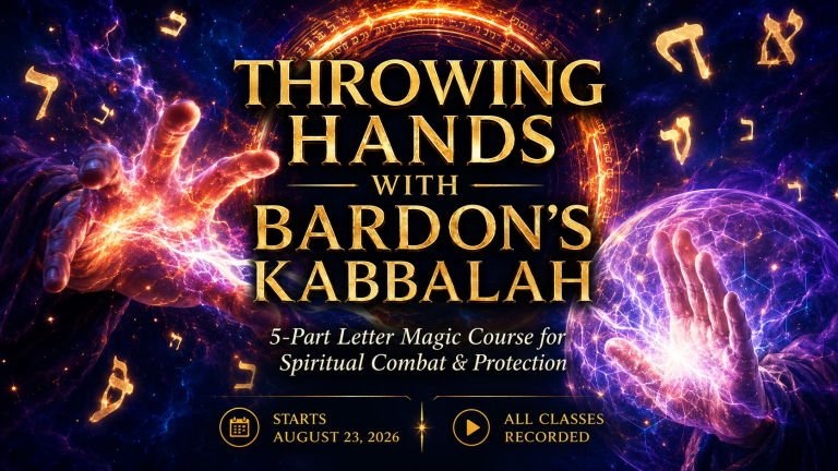 Throwing Hands with Bardon’s Kabbalah — Sixty Skills Event